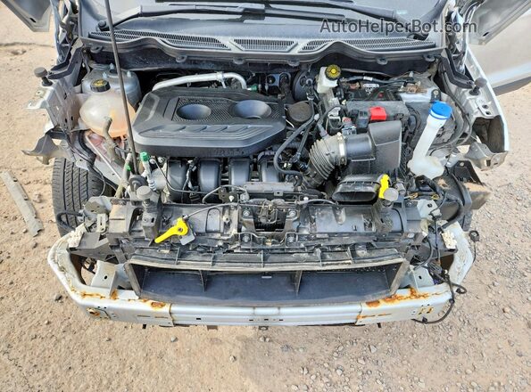 MAJ6S3GL2NC457135 2022 FORD ECOSPORT Silver ძრავის განყოფილების ხედი