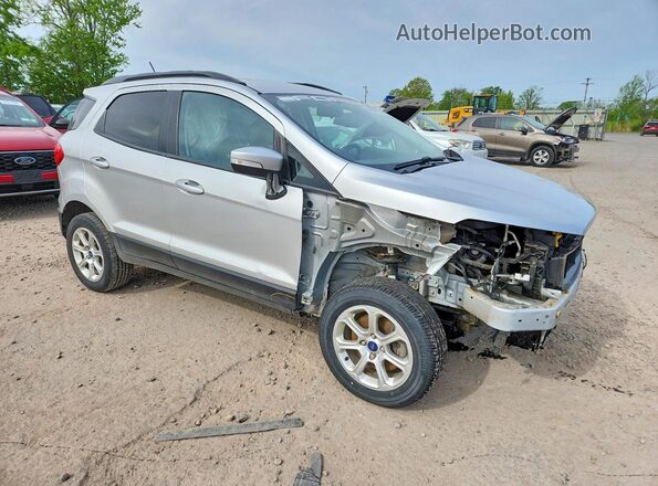MAJ6S3GL2NC457135 2022 FORD ECOSPORT Silver წინა მარჯვენა