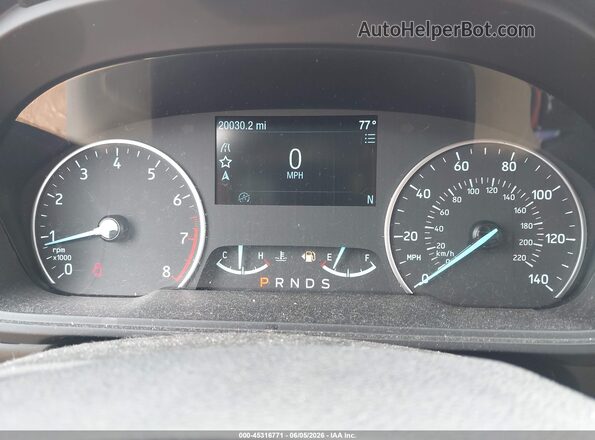 MAJ6S3GL2NC465509 2022 FORD ECOSPORT Blue უკანა სავარძლების ხედი