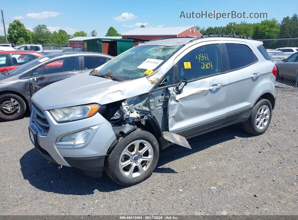 MAJ6S3GL3KC287718 2019 FORD ECOSPORT Silver 