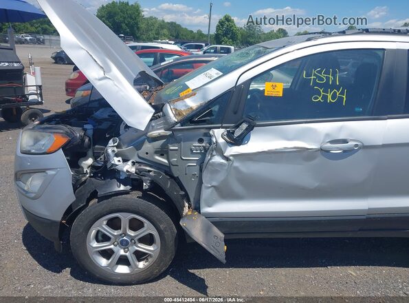 MAJ6S3GL3KC287718 2019 FORD ECOSPORT Silver 