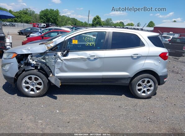 MAJ6S3GL3KC287718 2019 FORD ECOSPORT Silver 