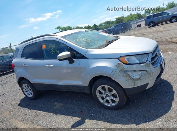 MAJ6S3GL3KC287718 2019 FORD ECOSPORT Silver 