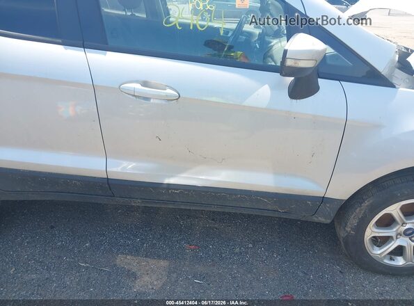 MAJ6S3GL3KC287718 2019 FORD ECOSPORT Silver 