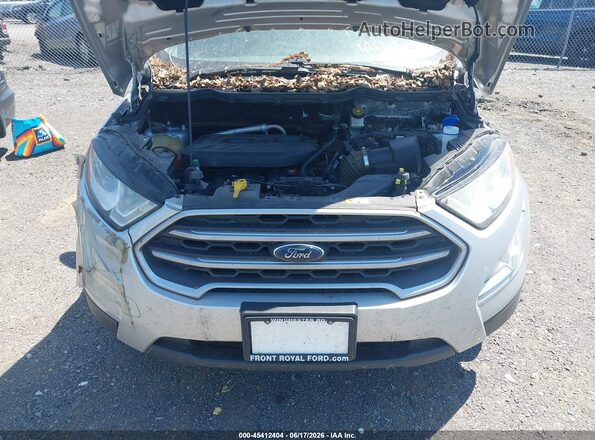 MAJ6S3GL3KC287718 2019 FORD ECOSPORT Silver 