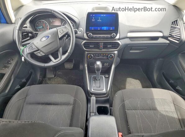 MAJ6S3GL3LC389764 2020 FORD ECOSPORT Синий 