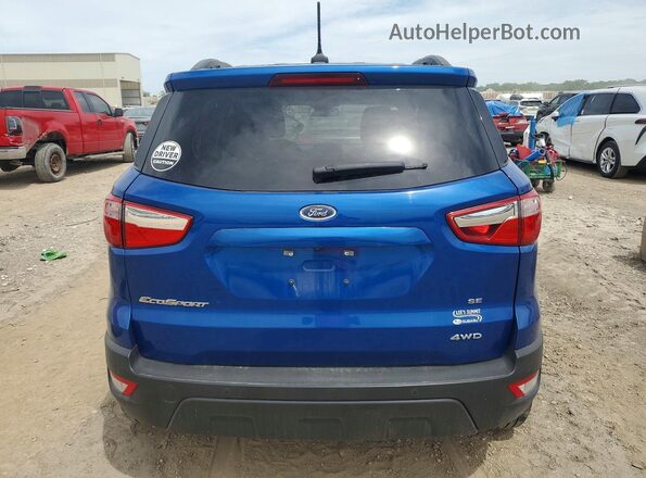 MAJ6S3GL3LC389764 2020 FORD ECOSPORT Синий 