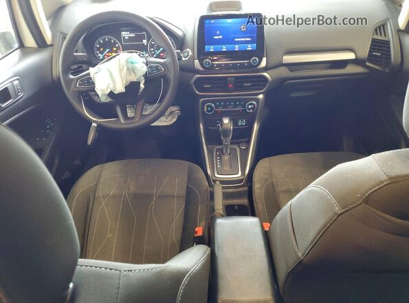 MAJ6S3GL3MC406662 2021 FORD ECOSPORT White Vista del salpicadero
