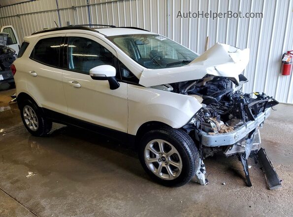 MAJ6S3GL3MC406662 2021 FORD ECOSPORT White Delantero derecho