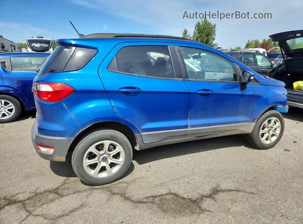 MAJ6S3GL3MC408976 2021 FORD ECOSPORT Синий Задняя правая четверть