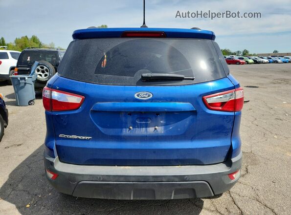 MAJ6S3GL3MC408976 2021 FORD ECOSPORT Синий Вид сзади