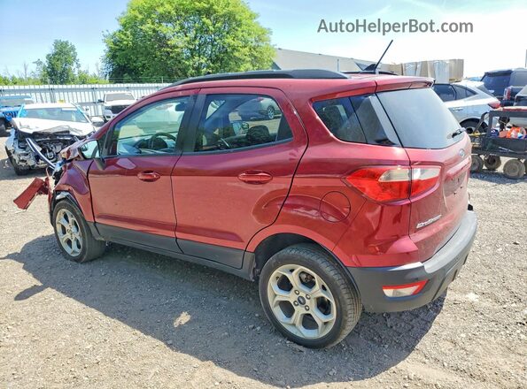 MAJ6S3GL3MC456106 2021 FORD ECOSPORT Burgundy Հետևի ձախ