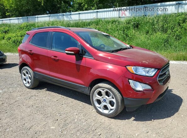 MAJ6S3GL3MC456106 2021 FORD ECOSPORT Burgundy Առջևի աջ