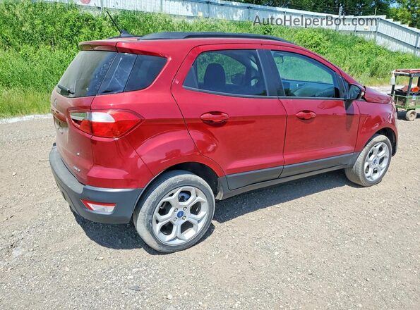 MAJ6S3GL3MC456106 2021 FORD ECOSPORT Burgundy Հետևի աջ
