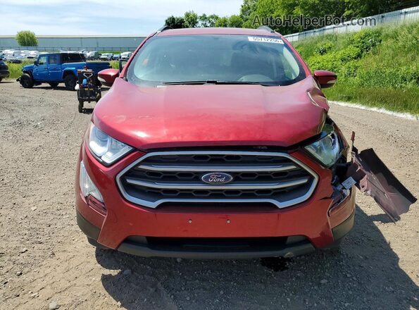 MAJ6S3GL3MC456106 2021 FORD ECOSPORT Burgundy Դիմացի տեսք