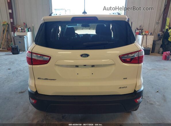 MAJ6S3GL3NC461596 2022 FORD ECOSPORT White 