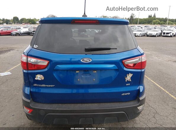 MAJ6S3GL3NC462070 2022 FORD ECOSPORT Blue 