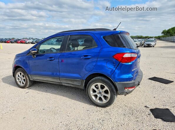 MAJ6S3GL4LC360144 2020 FORD ECOSPORT Blue უკანა მარცხენა