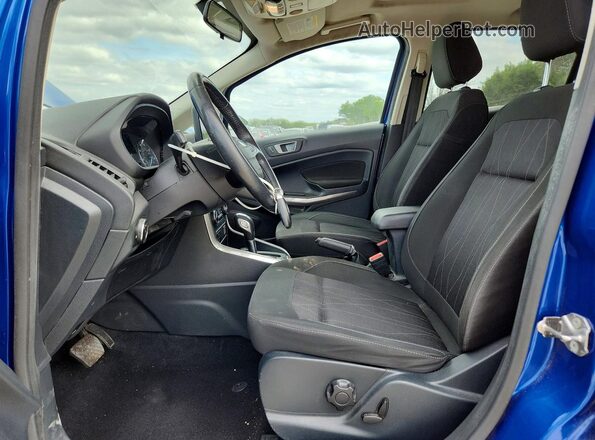 MAJ6S3GL4LC360144 2020 FORD ECOSPORT Blue წინა სალონის ხედი
