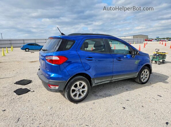 MAJ6S3GL4LC360144 2020 FORD ECOSPORT Blue უკანა მარჯვენა