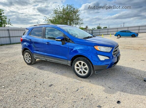 MAJ6S3GL4LC360144 2020 FORD ECOSPORT Blue წინა მარჯვენა