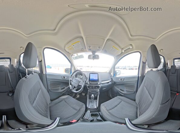 MAJ6S3GL4LC360144 2020 FORD ECOSPORT Blue VIN კოდის სტიკერის ხედი