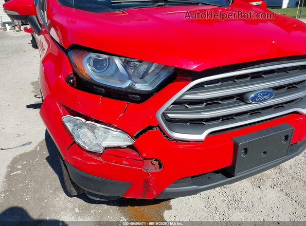 MAJ6S3GL4LC392432 2020 FORD ECOSPORT Красный Вид спереди
