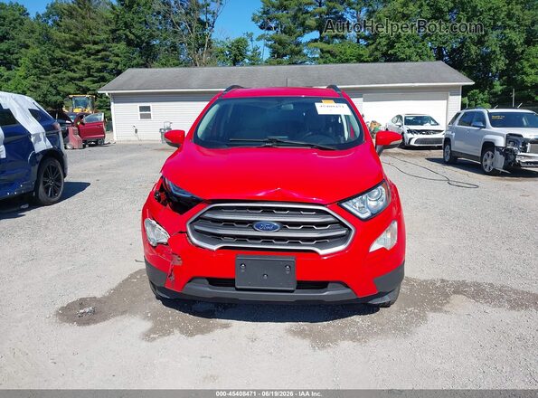 MAJ6S3GL4LC392432 2020 FORD ECOSPORT Красный Вид щитка приборов