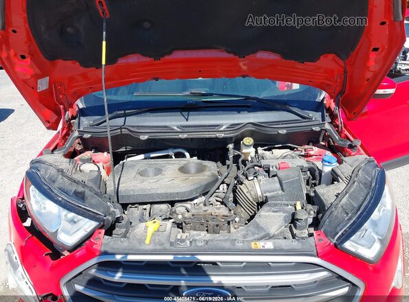 MAJ6S3GL4LC392432 2020 FORD ECOSPORT Красный Вид сзади