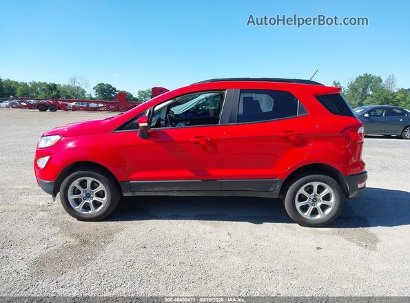 MAJ6S3GL4LC392432 2020 FORD ECOSPORT Красный Панорамный вид салона 360°