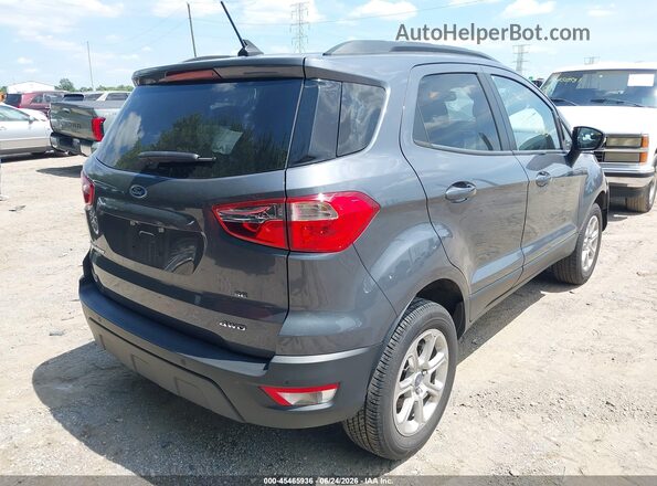 MAJ6S3GL4MC431277 2021 FORD ECOSPORT Серый Задняя правая четверть