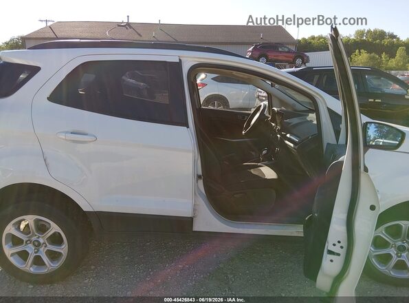 MAJ6S3GL4NC460294 2022 FORD ECOSPORT White Вид салону спереду