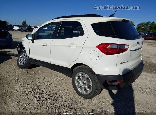 MAJ6S3GL4NC460294 2022 FORD ECOSPORT White Задня ліва чверть
