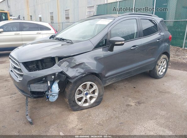 MAJ6S3GL4NC463129 2022 FORD ECOSPORT Gray Front left