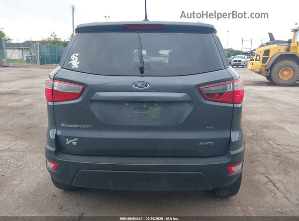 MAJ6S3GL4NC463129 2022 FORD ECOSPORT Gray 