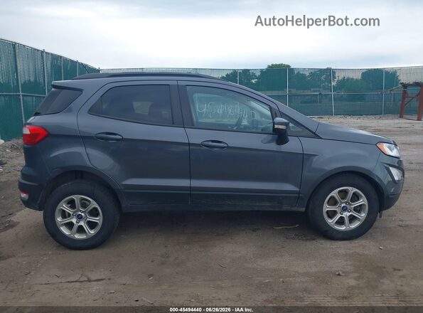 MAJ6S3GL4NC463129 2022 FORD ECOSPORT Gray Rear interior view