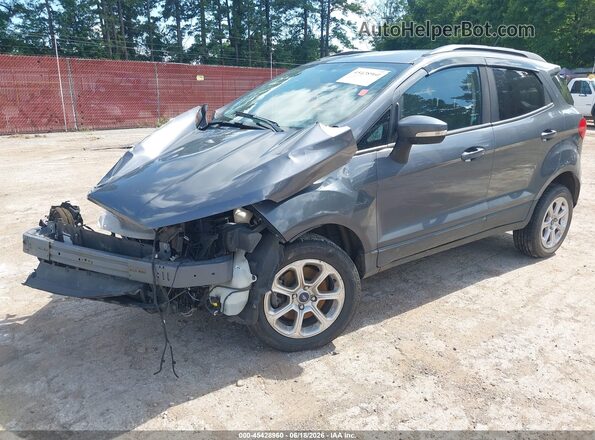 MAJ6S3GL5KC287056 2019 FORD ECOSPORT Gray Front left