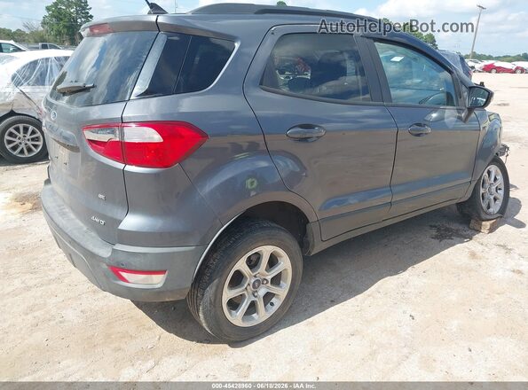 MAJ6S3GL5KC287056 2019 FORD ECOSPORT Gray Rear right