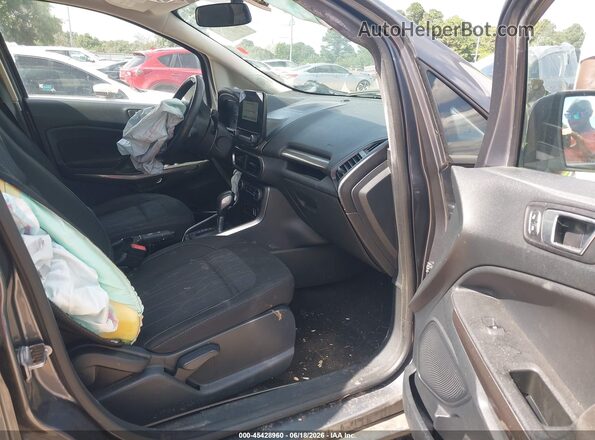 MAJ6S3GL5KC287056 2019 FORD ECOSPORT Gray Front interior view