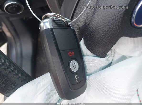 MAJ6S3GL5KC287056 2019 FORD ECOSPORT Gray Dashboard view