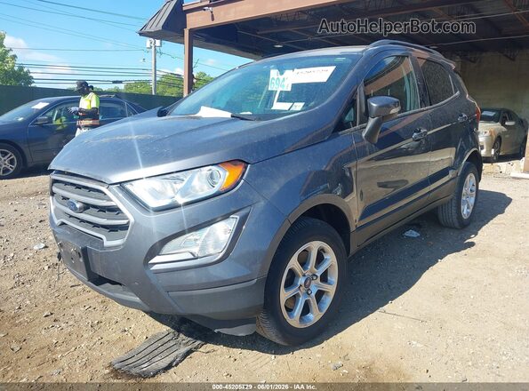 MAJ6S3GL5MC409627 2021 FORD ECOSPORT Blue წინა მარცხენა ხედი სამი მეოთხედიდან