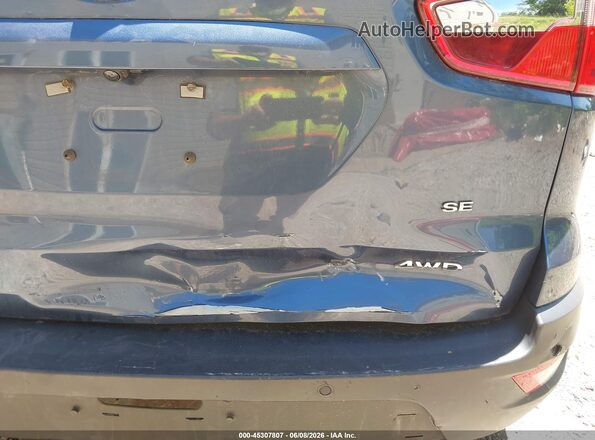 MAJ6S3GL5NC461292 2022 FORD ECOSPORT Blue Vista frontal