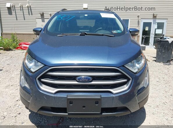 MAJ6S3GL5NC461292 2022 FORD ECOSPORT Blue Vista del cuadro de instrumentos