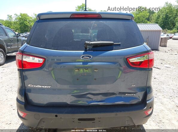 MAJ6S3GL5NC461292 2022 FORD ECOSPORT Blue 