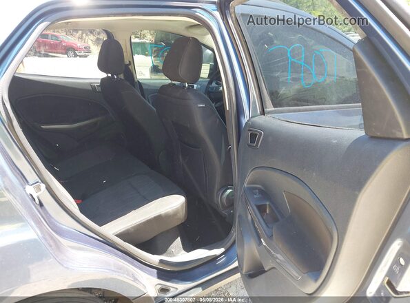 MAJ6S3GL5NC461292 2022 FORD ECOSPORT Blue Vista de la etiqueta del VIN
