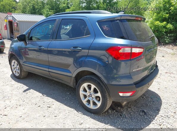 MAJ6S3GL5NC461292 2022 FORD ECOSPORT Blue Trasero izquierdo