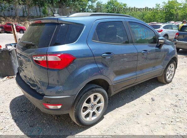 MAJ6S3GL5NC461292 2022 FORD ECOSPORT Blue Trasero derecho