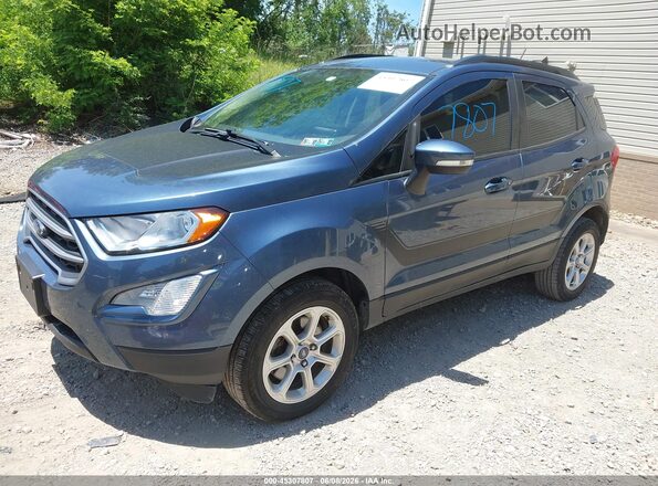 MAJ6S3GL5NC461292 2022 FORD ECOSPORT Blue Vista tres cuartos delantera izquierda