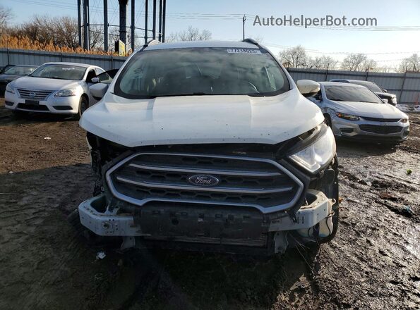 MAJ6S3GL5NC470123 2022 FORD ECOSPORT White Դիմացի տեսք
