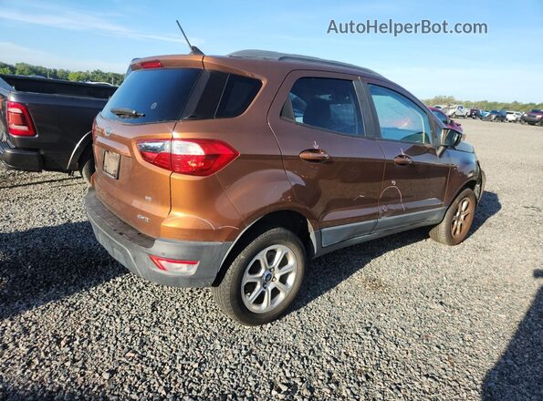 MAJ6S3GL6KC270640 2019 FORD ECOSPORT Brown Rear right